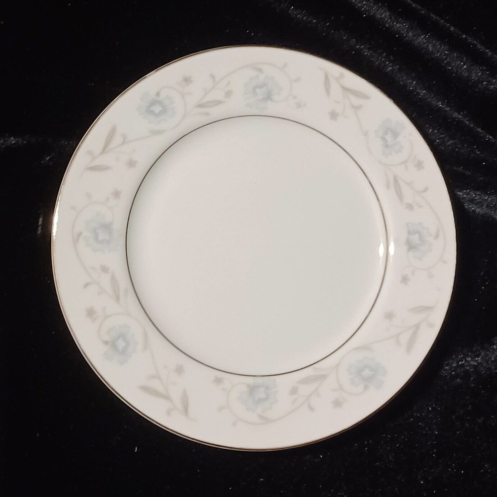English Garden Platinum 1221 by Fine China of Japan 6 3” Bread Plate - Multiple